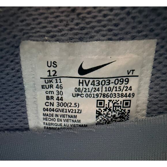 Nike Air Max Mens (HV4303-099) Metalic Cool Gray Sneakers Running Shoes Size 12 - Picture 7 of 7